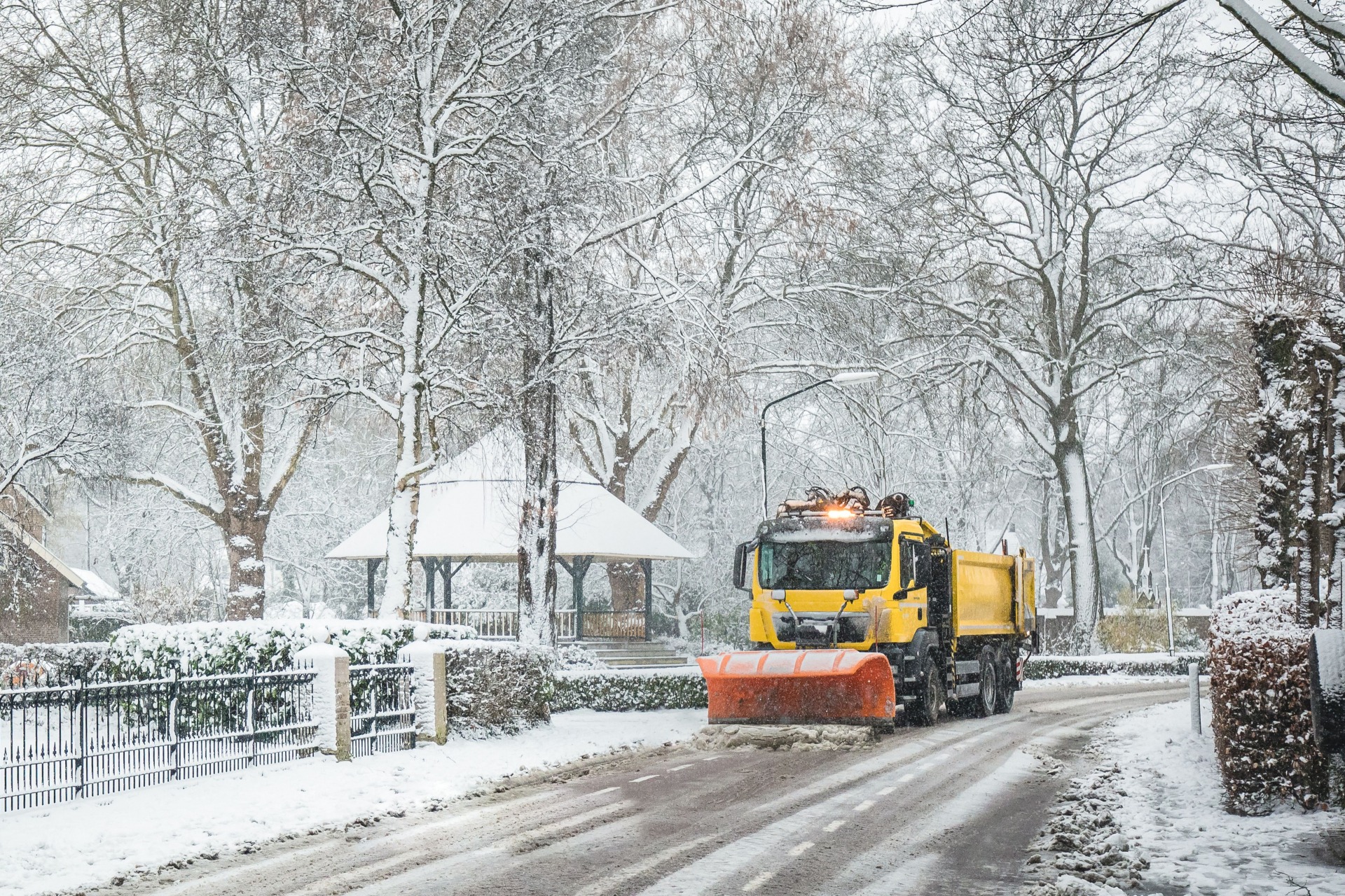Vrachtwagen specifieke deskundigheid winterdienst